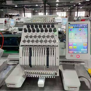 1501CT叶氏2025新款家用马头机电脑绣花机单头15针工业刺绣机