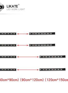 LKT 汽车LED底盘灯60*90cm90*120cm1拖4七彩声控底盘氛围灯装饰灯