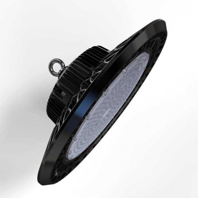 压铸铝LED圆形工矿灯外壳UFO飞碟灯外壳鳍片散热型高顶棚灯套件