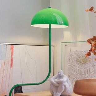 蘑菇台灯简约客厅沙发边艺术落地灯创意卧室床头丹麦翡翠豆芽灯