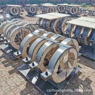 创恒管道生产 热镀锌管托 保冷木块管托 热镀锌T型管托