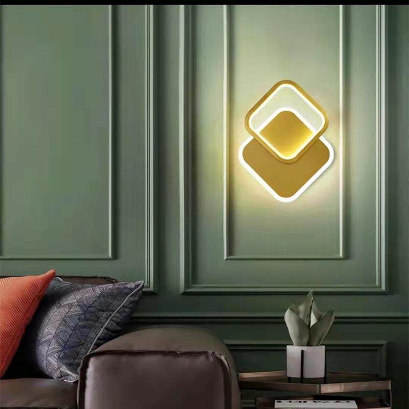 全铜极简后现代客厅壁灯美式简约主卧餐厅全屋灯具百搭密封灯具