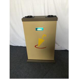 酒店双头自动雨伞袋机商场超市烤漆自动伞套机雨伞架雨伞桶