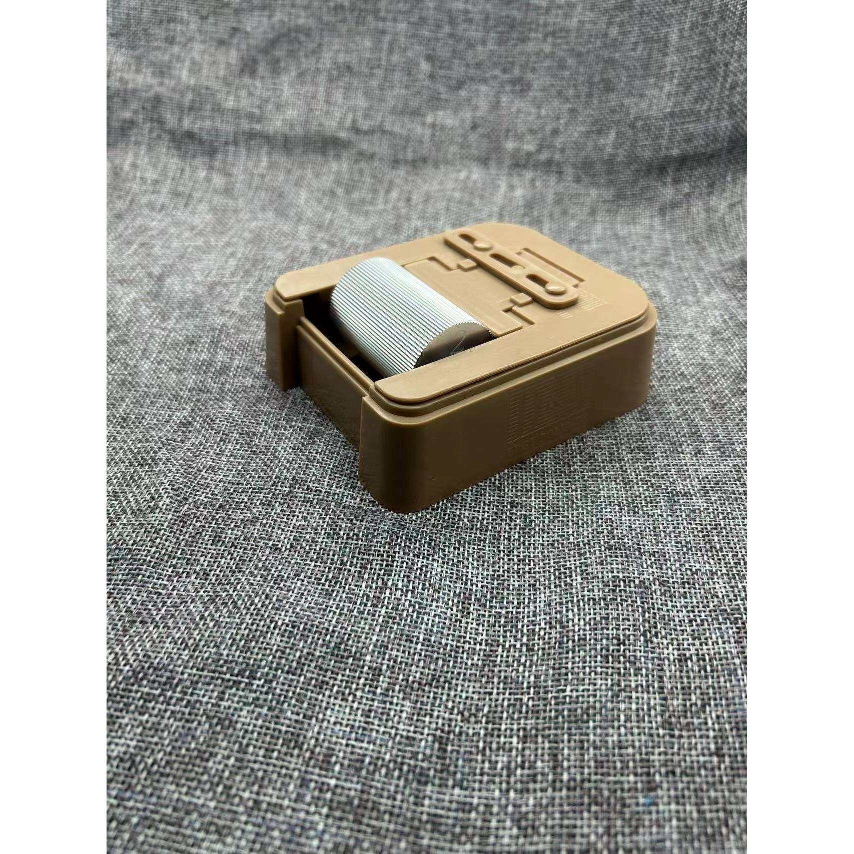 DA油边盒油斗不粘沾油盒手动 油斗盒油边皮革染色油边斗颜色盒