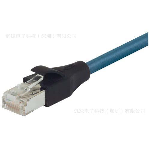 L-COM TRD855HFX-1 超5类屏蔽高柔性以太网线缆RJ45连接器 现货