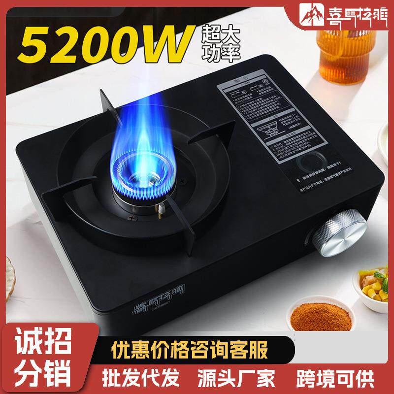 喜马拉雅户外分体气罐卡式炉一件起批防爆卡磁炉便携式气炉家用