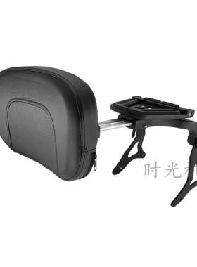 适用印第安Bobber改装后靠背 侦察兵 黑马首领多功能折叠伸缩靠垫