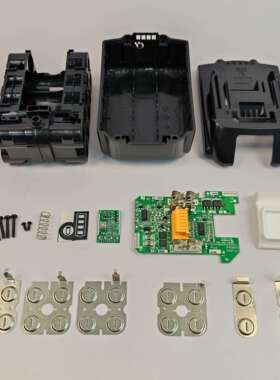 替代Mak 牧田18V工具电池 BL1860B 6.0AH 套料 10芯18650 大板款