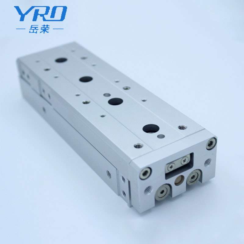 YRO岳荣滑台气缸MXS6/mxs8-10as-20-30-40-50-75AS导轨双轴气缸
