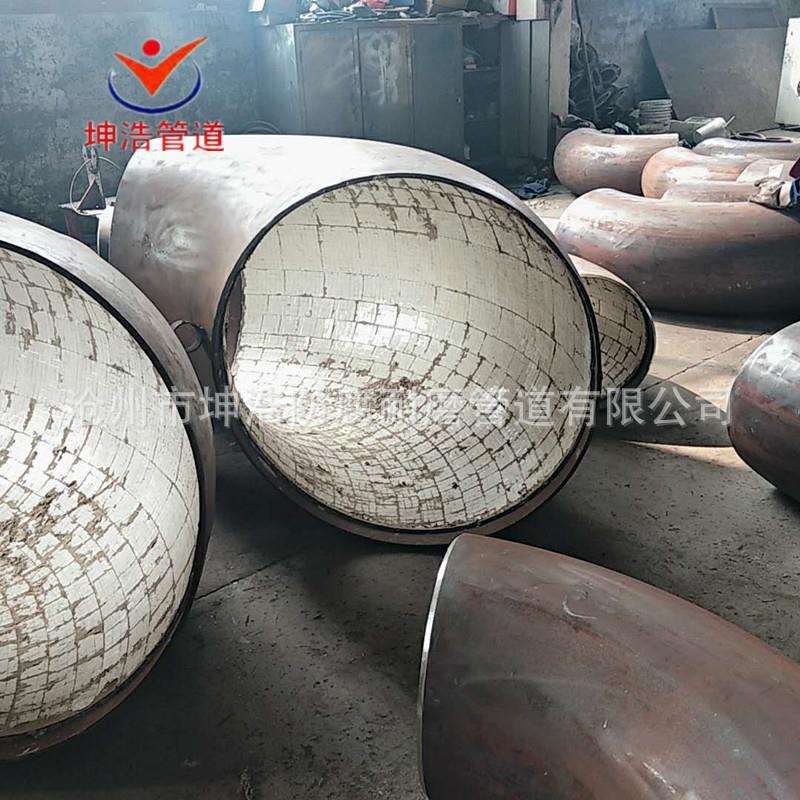 电厂内衬陶瓷弯头 钢衬陶瓷耐磨弯头 质优价廉