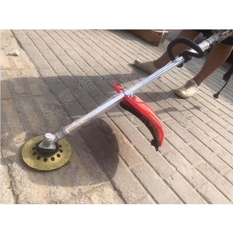 圆管稳定用加长杆柄长磨边磨具管道研磨轻便式磨盘机除锈机电动