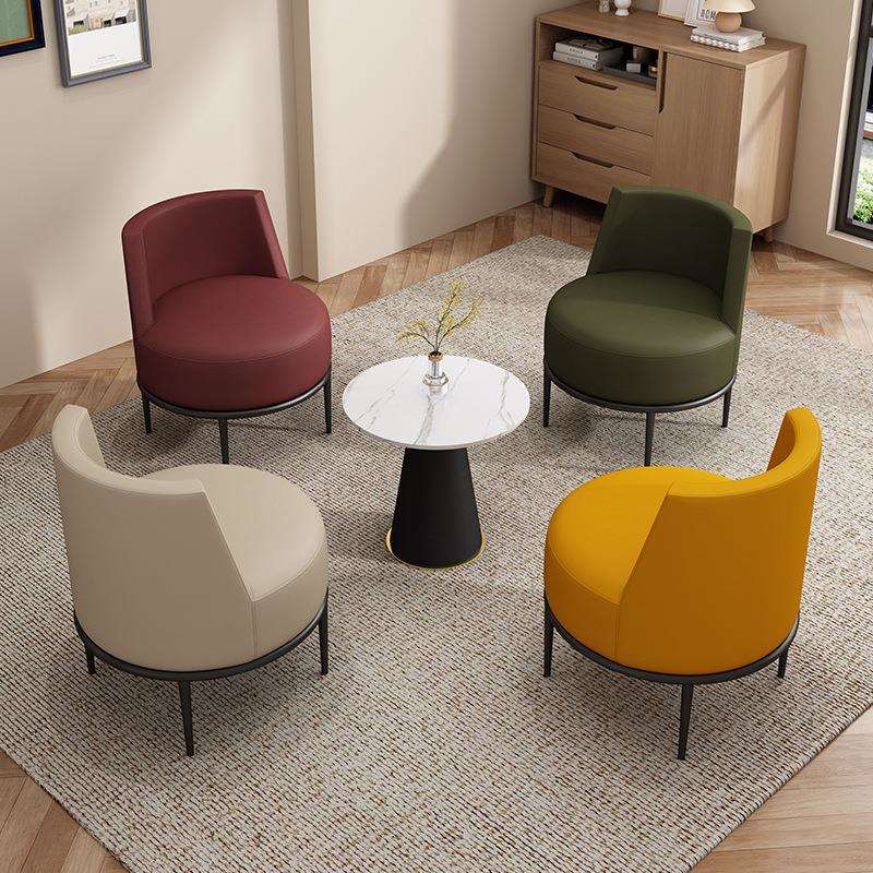 网红奶油咖啡厅沙发奶茶店桌椅甜品店书吧接待洽谈休息区沙发桌子