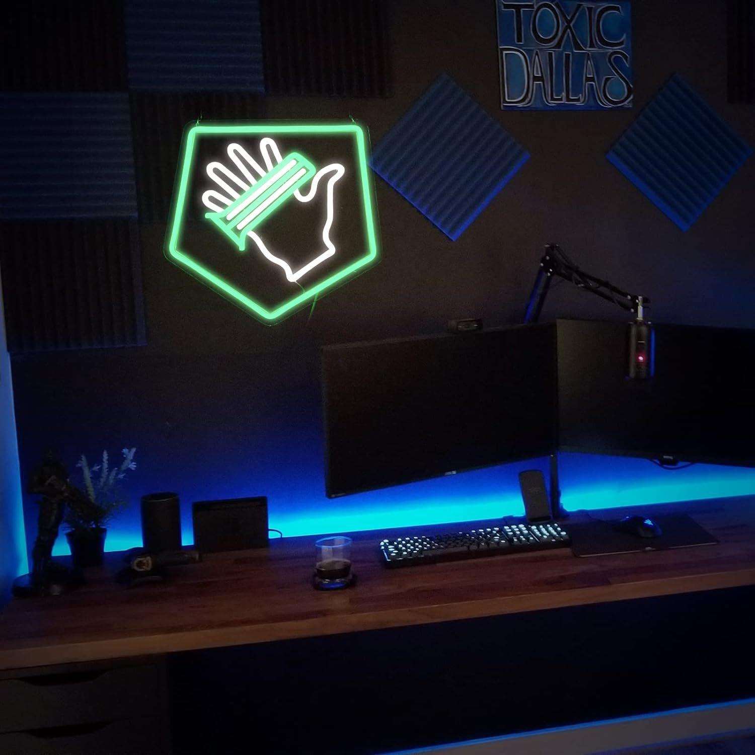 Stray Kids 霓虹灯 LED 红白霓虹墙标志