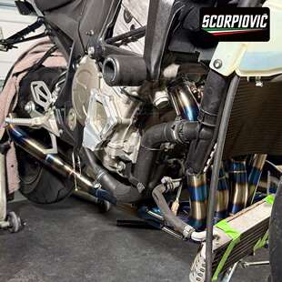 S1000R S1000RR一体分体前段排气管 专车专用无损安装 2010-2016