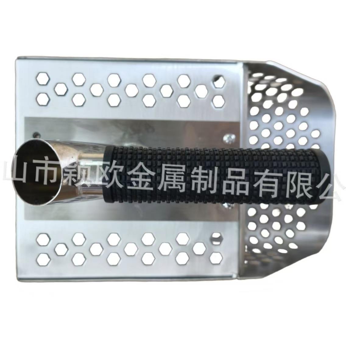 不锈钢热销沙漏铲方铲配长杆海边淘金铲赶海沙铲源头厂家现货直发
