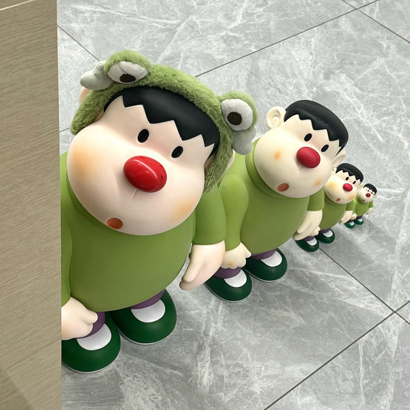 胖虎落地大摆件客厅电视