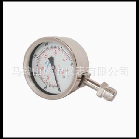 100MM 径向 EP级 高纯洁净压力表 1.6FS全量程