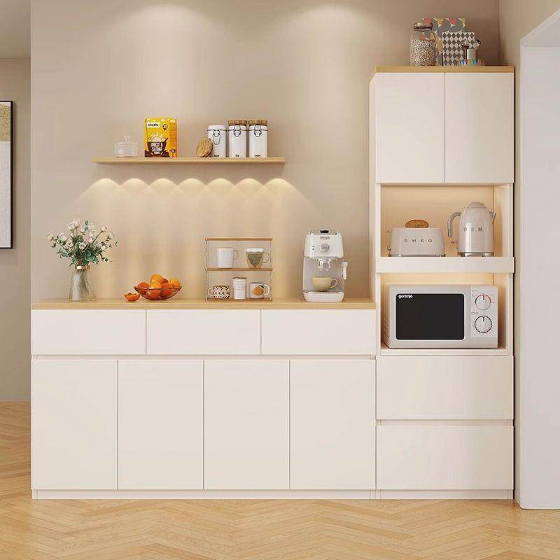 实木餐边柜靠墙一体现代简约小户型茶水柜日式厨房碗柜客厅置物柜,3C数码配件,USB灯,淘宝优惠券,粉丝福利购,淘宝优惠卷