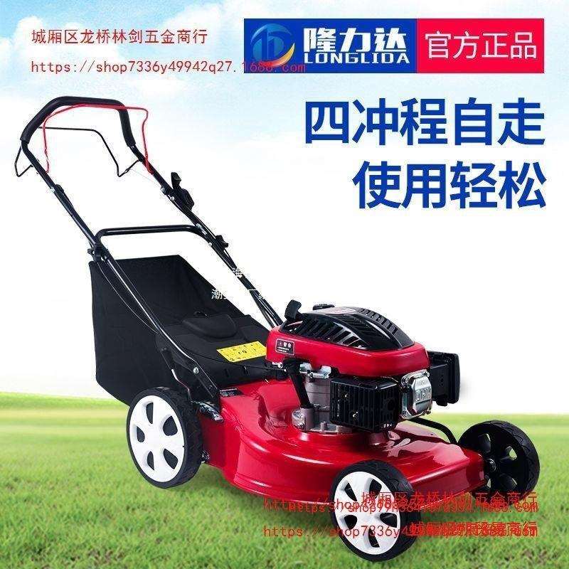 上海割草机GXV160汽油草坪机手推自走式剪草机大功率打草家用