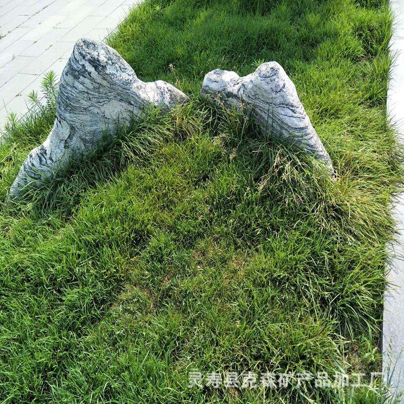 厂家雪浪石组合切片枯山水假山庭院造景 学校广场草坪户外造景
