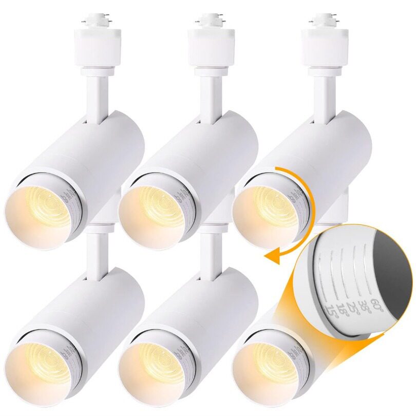 30w25w20w轨道灯2.4G无极调光调色导轨灯面80mm60mm美规120v调光