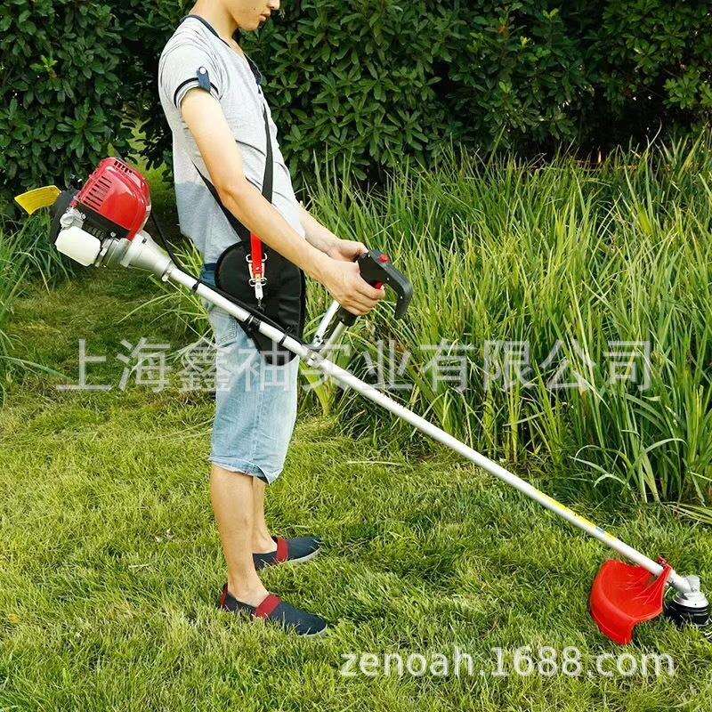 GX35割草机 侧挂式割草机大功率园林除草机 草坪修剪机绿化割草机