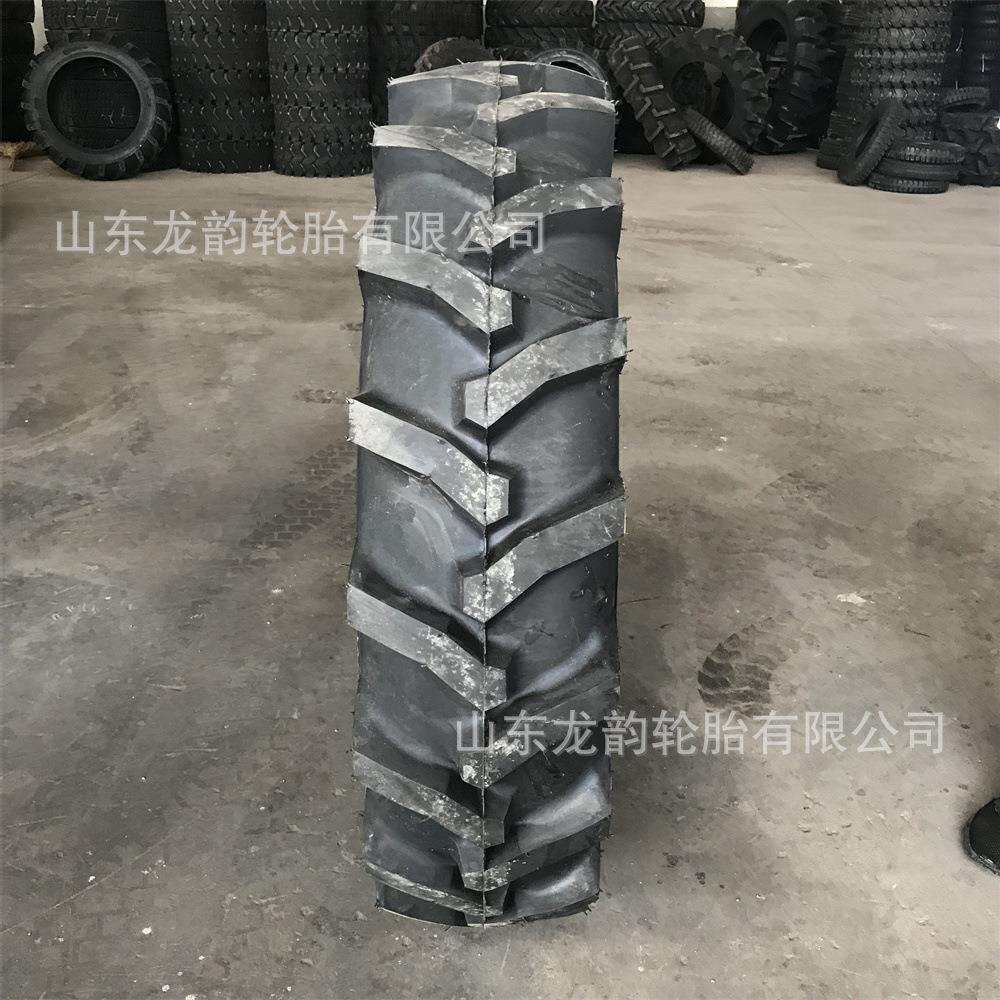 前轮7.50-16后轮12.4-28 约翰迪尔484拖拉机农用旱田轮胎人字花纹