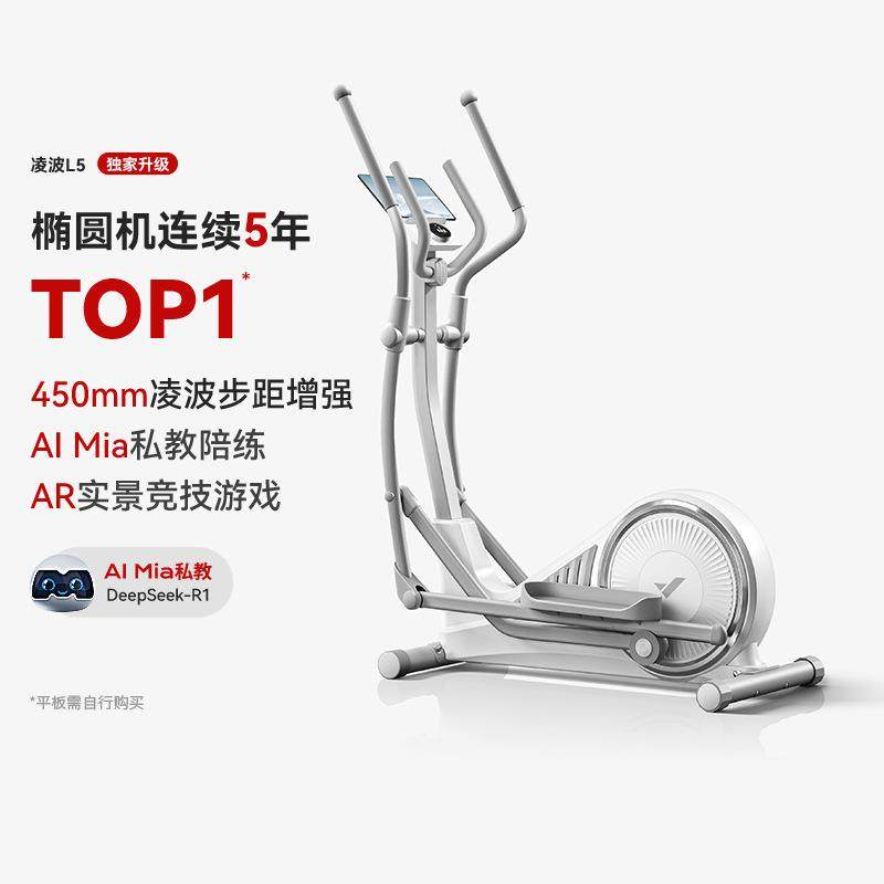 麦瑞克MERACH蜗牛X智能后驱椭圆机 家用可折叠静音运动健身漫步仪