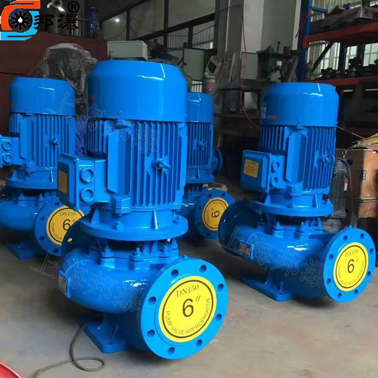 立式单级管道离心泵 ISGD80-125 管道泵价格 ISG离心泵选型