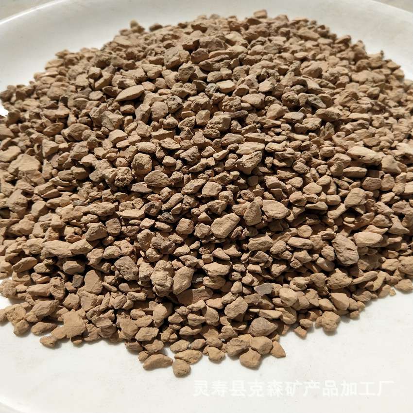 厂家加工硅藻土颗粒 净水过滤材料 污水处理用 硅藻泥用