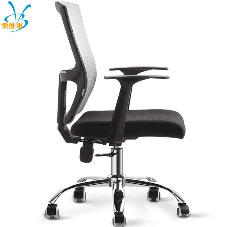 电脑办公椅职员升降转椅书房家用现代时尚简约网布员工转椅可升降