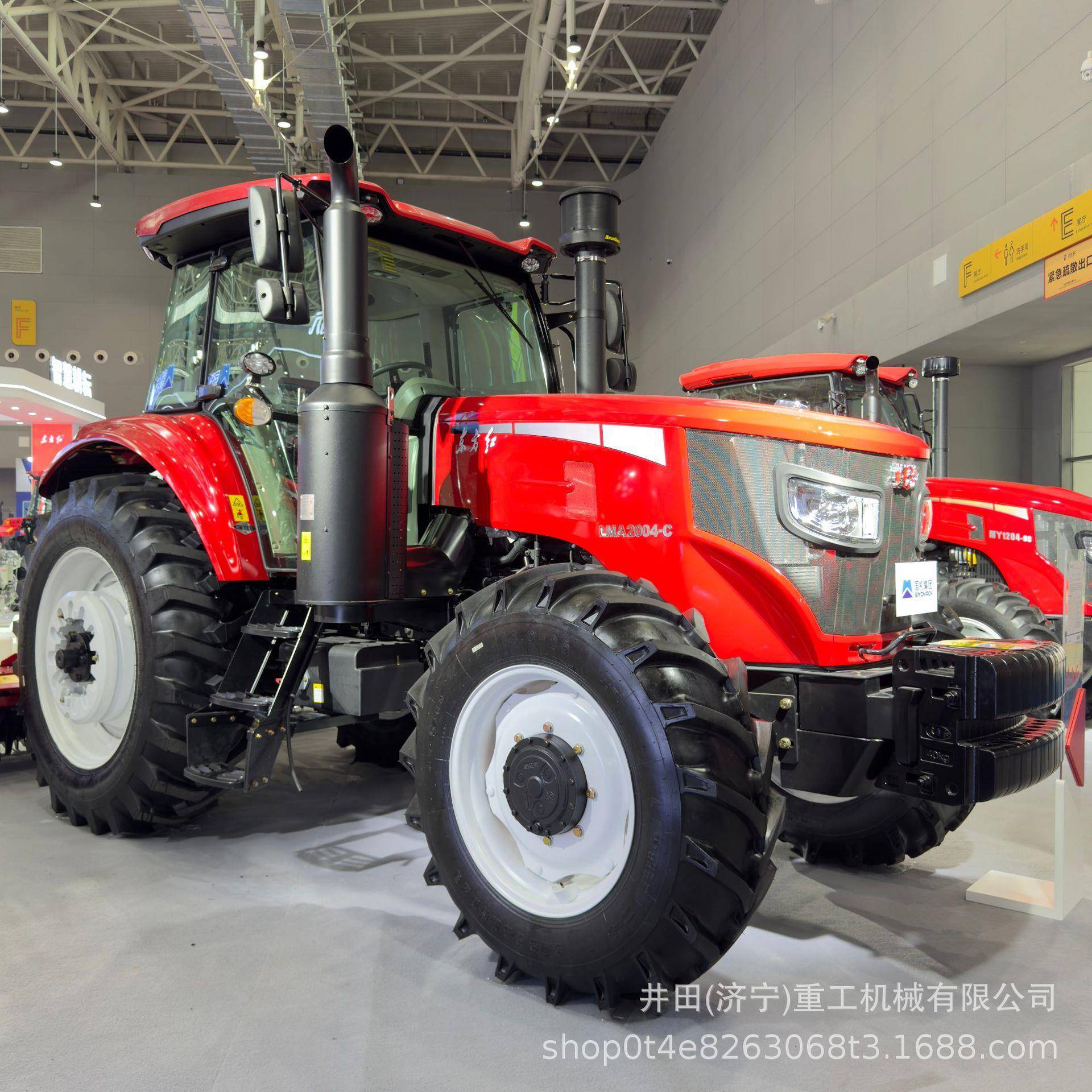 东方红LMA2004农用四驱拖拉机大棚王柴油四缸多功能大马力旋耕机