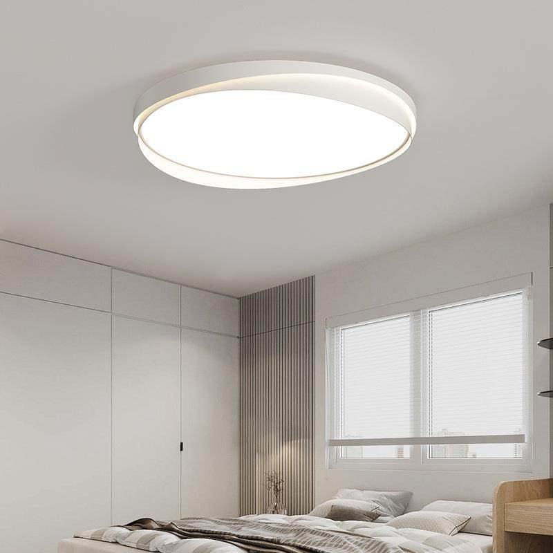 吸顶灯全光谱护眼奶油风现代简约led房间灯饰中山灯具调光