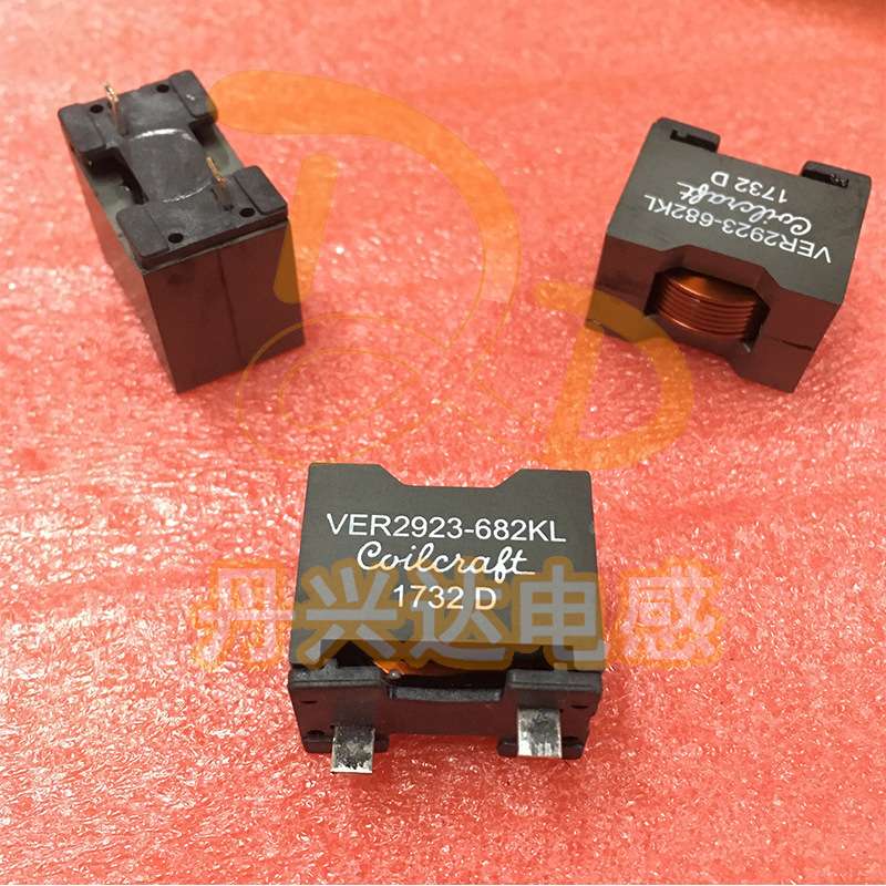 VER2923-682KL 直插大电流扁铜线电感 27x23x17 6.8UH 53A