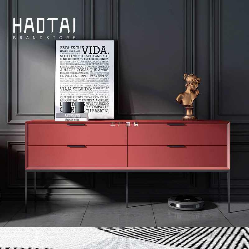 意式极简餐边柜烤漆轻奢玄关四斗柜现代简约客厅实木柜卧室电,电子元器件市场,其它元器件,淘宝优惠券,粉丝福利购,淘宝优惠卷