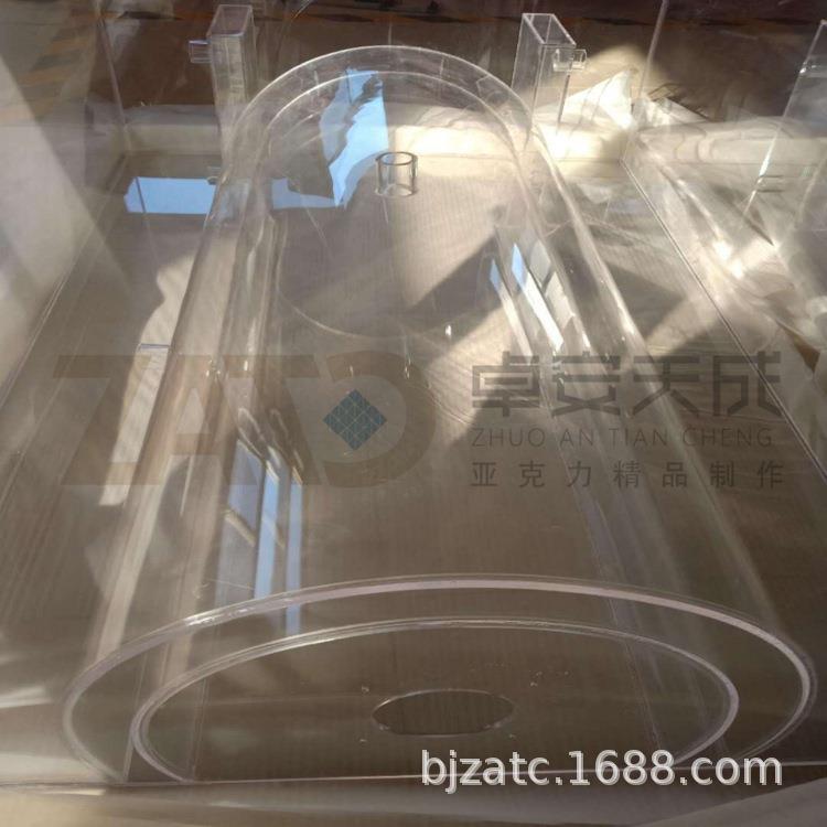 亚克力圆管实验装置 有机玻璃密封制品 北京厂家加工直销品质保证