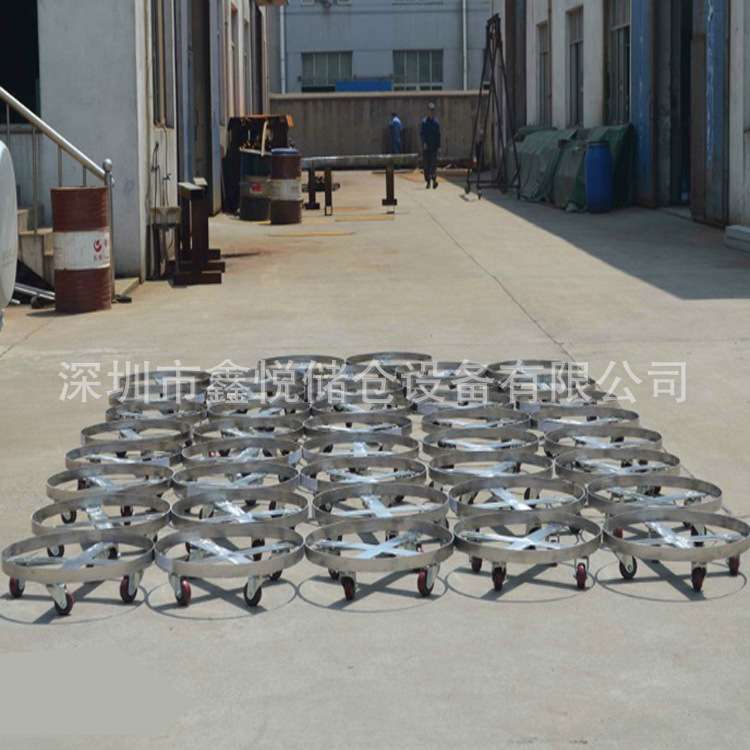 平移油桶车 移动手推油桶车 不锈钢油桶搬运车SD55A