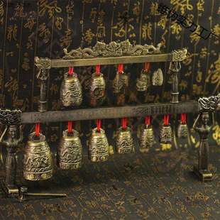 众乐曾侯乙编钟仿青铜器复古金属工艺摆件旅游景区麦太保