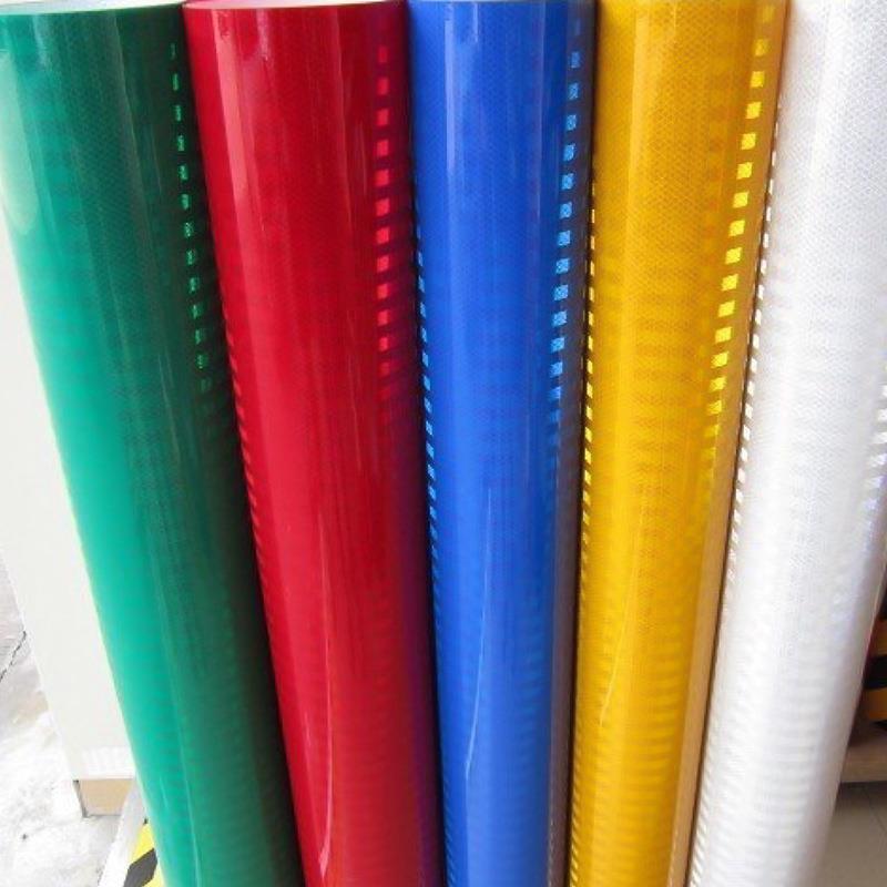 现货道明3100反光膜DM反光膜 广告材料反光膜厂家直销 七彩5D碳纤