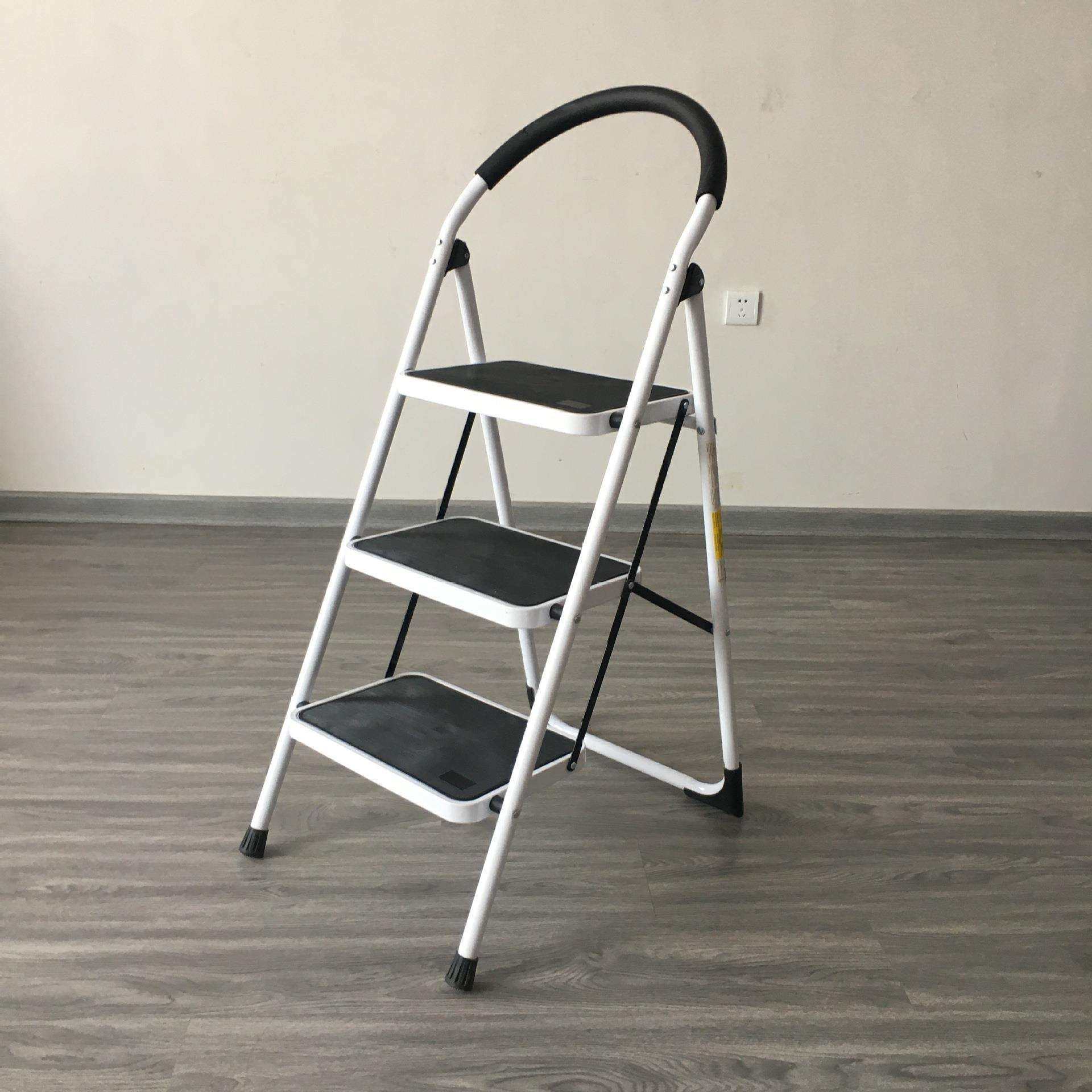 钢管家用梯子加厚 厂家 人字梯 家用梯 便携式折叠梯