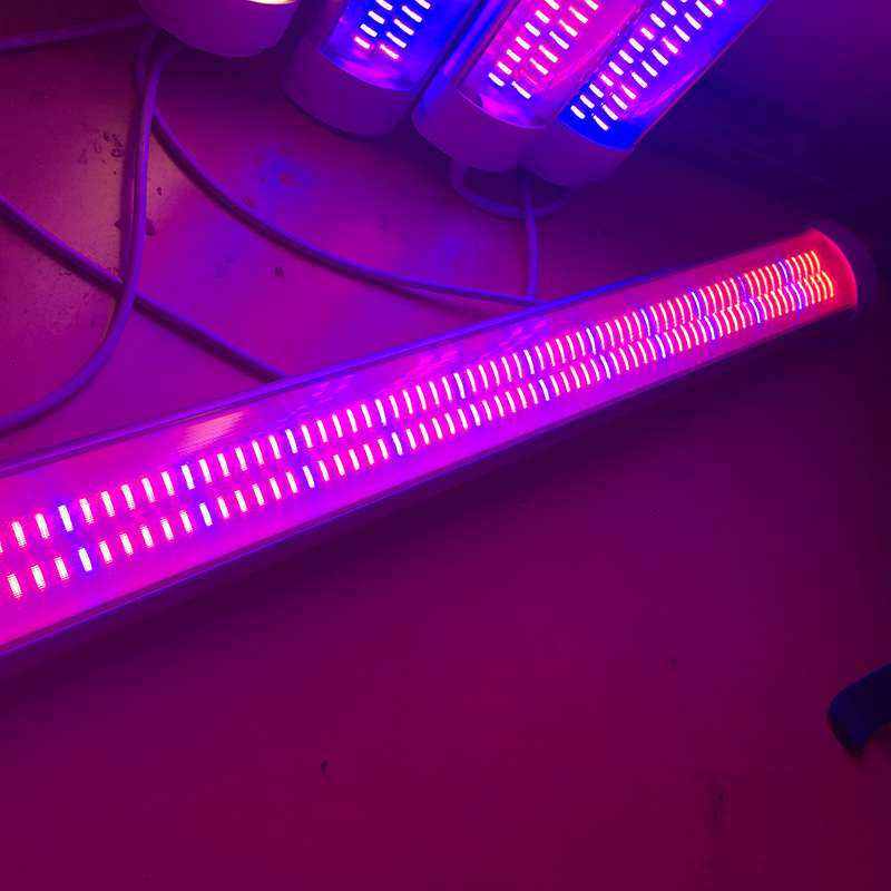 led防水20w30w40w60w红蓝粉植物补光上色全光谱串联线条灯生长灯