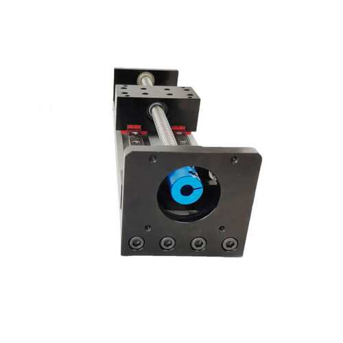 DHYS gx80丝杆直线滑台模组双线轨导轨电动步进电机滑台 12042F16