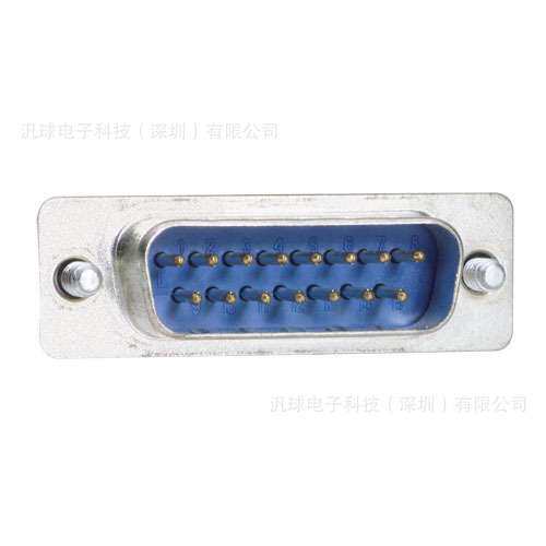 L-COM CSMN15MM-5 优良模制D-Sub线缆连接器 DB15公头/公头 现货