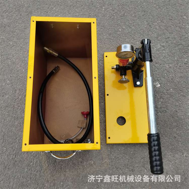 SYB测压泵压力泵地暖检漏仪水管测压机手动试压泵 PPR管道打压机