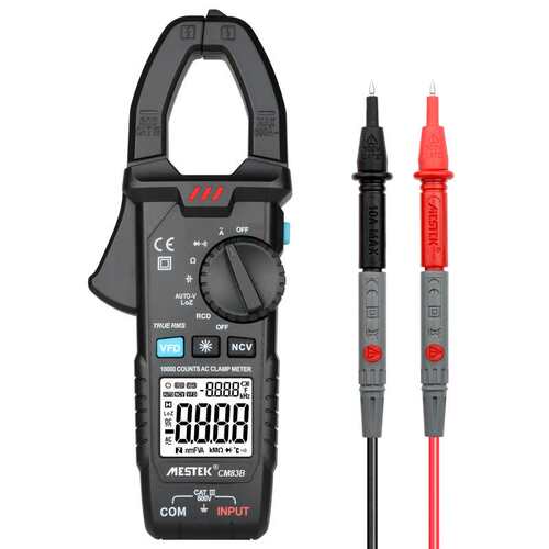 CM83B数字钳表万用表高精度钳形表电工维修电流表数显电容钳型表