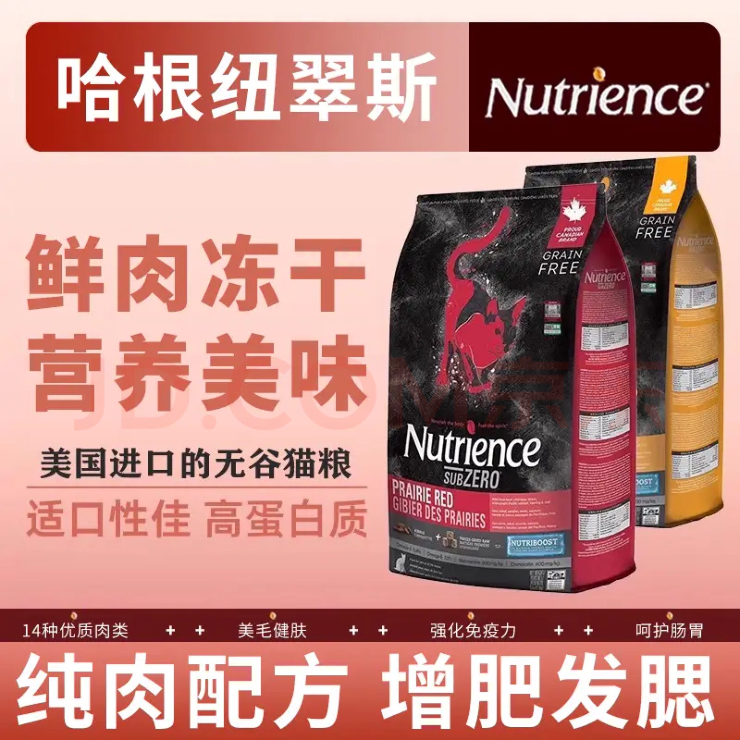 Nutrience纽翠斯猫粮11磅黑钻红肉鸡肉冻干成猫5磅全猫粮临期猫粮,宠物/宠物食品及用品,猫全价膨化粮,淘宝优惠券,粉丝福利购,淘宝优惠卷