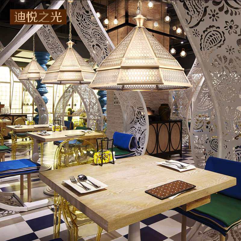 厂家美式乡村吊灯铜单头玻璃餐厅吊灯复古纯铜焊锡灯过道灯走廊灯