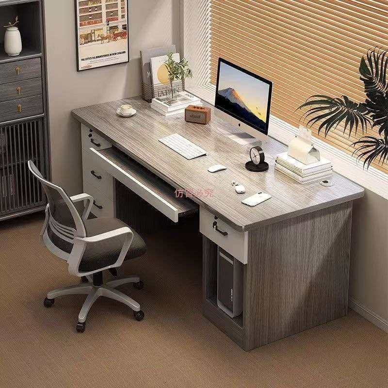 电脑桌台式家用书桌学生学习写字桌简易工作台卧室带抽屉办公桌子,3C数码配件,USB灯,淘宝优惠券,粉丝福利购,淘宝优惠卷