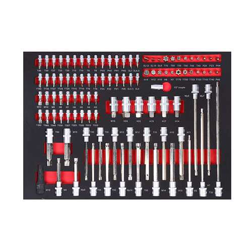 252PCS Tools set EVA tool holder repair shop wrench suit