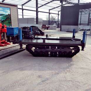 钻机履带底盘 工程取样钻机底盘 液压打井机底盘地质勘探钻探机械